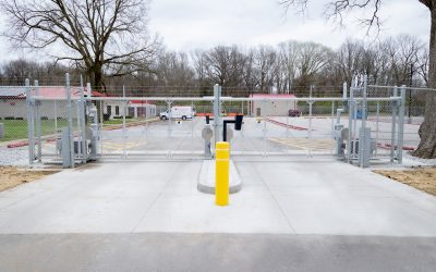 W4 Construction Group’s Fence Installation Prevents Dangerous Vehicle Entry